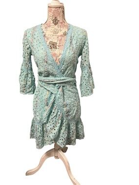 Authentic Barok Paris by Anthropology Wrap Small NWOT